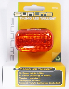 Flasher Sunlite Red 2 funciones L-340 (96768)