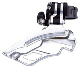 Trans del Microshift M642 XE univ Dual Pull - Black