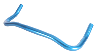 Manubrio VeloFix Bullhorn Aero Blue