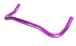 Manubrio VeloFix Bullhorn Aero Purple