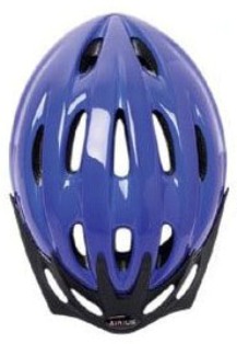 Casco Airius V10 Blue c/vicera M/L