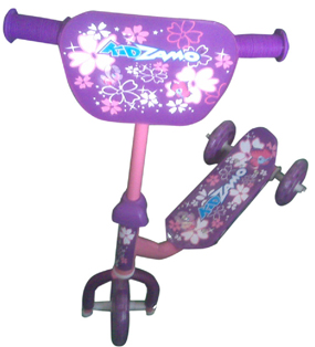 Scooter Kidzamo 3 ruedas Flower