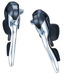 Palanca/Man Road Microshift R9 2x9 Silver