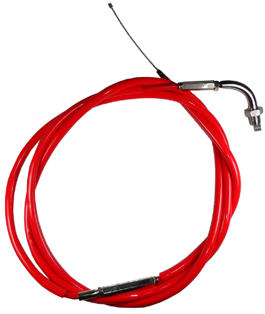Cable acelerador Def 150 Racing red w/cover